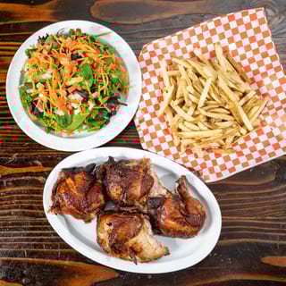 1 Whole Chicken, Two Large Sides Special