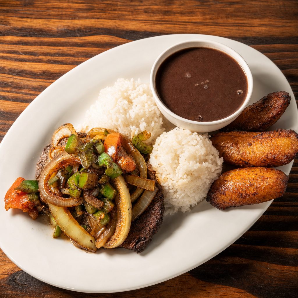 Bistec Criollo.